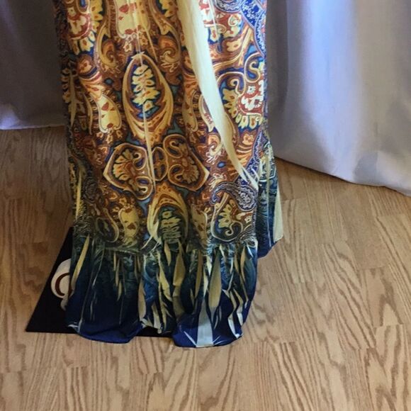 APT.9 sleeveless maxi dress in small paisley patrn - Picture 14 of 16